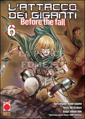 MANGA SHOCK #    10 - L'ATTACCO DEI GIGANTI - BEFORE THE FALL 6